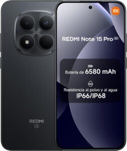 Lee más sobre el artículo <a href="https://amazon.es/dp/B0FXBJZ9JK?tag=techbeautydeals-21" target="_blank">Resume el contenido de XIAOMI REDMI Note 15 Pro 5G – 8+512GB Smartphone, 6.83″ 1.5K AMOLED Display, MediaTek Dimensity 7400-Ultra, 200MP Camera, 6580mAh Battery, Charger Not Included, Black (ES Version) en español y en sólo 10 palabras</a>