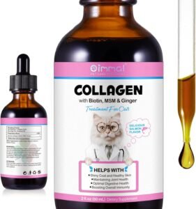 Lee más sobre el artículo <a href="https://amazon.es/dp/B0DN1DND37?tag=techbeautydeals-21" target="_blank">Resume el contenido de Kollagen for Cats, Collagen Supplement for Cat Skin and Coat, Itch Relief for Cats, Daily Collagen Drops Support Joint and System Health en español y en sólo 10 palabras</a>