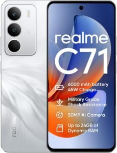 Lee más sobre el artículo <a href="https://amazon.es/dp/B0FB2PM1T3?tag=techbeautydeals-21" target="_blank">Resume el contenido de realme C71 4G Smartphone 8+256GB,White Swan, 6.67 Inch Screen, 120Hz Cooling, 45W Quick Charge, 6000mAh Battery, 50MP Camera, Powerful 8 Core Processor, IP54 en español y en sólo 10 palabras</a>