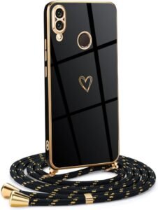 Lee más sobre el artículo <a href="https://amazon.es/dp/B0CBJJTT12?tag=techbeautydeals-21" target="_blank">Resume el contenido de Huawei P20 Lite Case with Rope, Soft TPU Silicone Heart Design with Luxury Gold Plated, Huawei P20 Lite Rope Case for Women and Girls en español y en sólo 10 palabras</a>