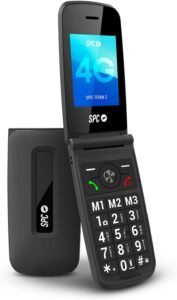 Lee más sobre el artículo <a href="https://amazon.es/dp/B0FTZ75DZB?tag=techbeautydeals-21" target="_blank">Resume el contenido de SPC Titan 2 – Flip Mobile Phone for Elderly with 4G, Large Keys, 105dB High Bell and 2.4″ Screen | Easy to Use and Remote Setup | 3 Direct Memories | Up to 7 Days Battery – Black en español y en sólo 10 palabras</a>