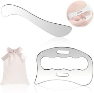 Lee más sobre el artículo <a href="https://amazon.es/dp/B0DK372TVQ?tag=techbeautydeals-21" target="_blank">Resume el contenido de 2pcs Gua Sha Stainless Steel, Multifunctional Gua Sha Scraper, Body Gua Sha Massage Tool for Elieves Muscle Pain and Tension/Improve Blood Flow (with Storage Bag) en español y en sólo 10 palabras</a>