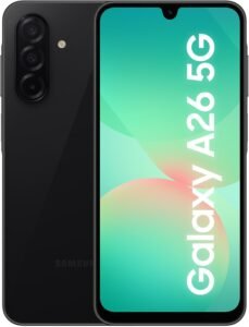 Lee más sobre el artículo <a href="https://amazon.es/dp/B0DWFZYW26?tag=techbeautydeals-21" target="_blank">Resume el contenido de Samsung Galaxy A26 5G 256GB Mobile Phone, Amazing Intelligence, 6GB RAM, 50MP Camera, Black, Manufacturer Warranty 3 Years + 1 Year Extra en español y en sólo 10 palabras</a>