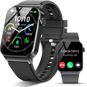 Lee más sobre el artículo <a href="https://amazon.es/dp/B0F7WS1CFM?tag=techbeautydeals-21" target="_blank">Resume el contenido de STECEi Men’s Smart Watch with Call, Black en español y en sólo 10 palabras</a>