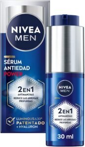 Lee más sobre el artículo <a href="https://amazon.es/dp/B0C8PKN9Y5?tag=techbeautydeals-21" target="_blank">Resume el contenido de NIVEA MEN POWER Anti-Aging Serum 2 in 1 – Moisturizing Facial Serum for Men – Anti-Blemish and Anti-Wrinkle – With Luminous 630 and Hyaluronic Acid – Reduces Deep Wrinkles – All Skin Types – 30 ml en español y en sólo 10 palabras</a>