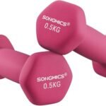 Lee más sobre el artículo <a href="https://amazon.es/dp/B0775FZC15?tag=techbeautydeals-21" target="_blank">Resume el contenido de SONGMICS 2 x Neoprene Coated Hex Dumbbells for Strength Training, Fitness and Home en español y en sólo 10 palabras</a>