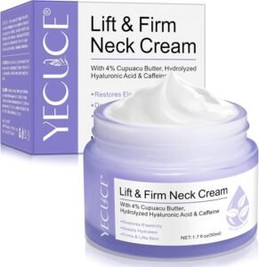 Lee más sobre el artículo <a href="https://amazon.es/dp/B0DBYLC5QY?tag=techbeautydeals-21" target="_blank">Resume el contenido de Lift & Firm Neck Cream, Firming Neck Cream, With Pro-Active Firming Repair Complex, Organic Cream to Reduce Wrinkles, Neck Lines, 50ml en español y en sólo 10 palabras</a>