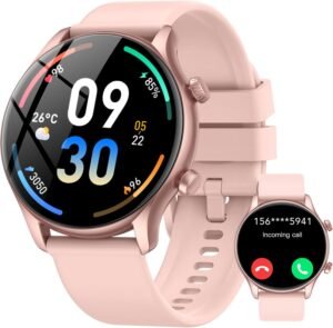 Lee más sobre el artículo <a href="https://amazon.es/dp/B0F5PN8CQR?tag=techbeautydeals-21" target="_blank">Resume el contenido de Women’s Smart Watch, 1.39-inch Display Smartwatch with Calls, Smart Watch Sleep Monitor/SpO2, Pedometer, 120+ Sports Modes, IP68 Waterproof Sports Watch for Android iOS, Rose Gold en español y en sólo 10 palabras</a>