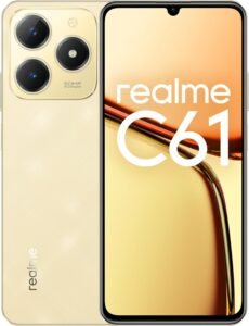 Lee más sobre el artículo <a href="https://amazon.es/dp/B0DFYGK2W3?tag=techbeautydeals-21" target="_blank">Resume el contenido de realme C61 4G Mobile Phone, 6+128GB, Large 5000mAh Battery, Powerful Eight-Core Processor, 7.74mm Ultrathin Design, 50MP AI Camera, Gold, No Adapter en español y en sólo 10 palabras</a>
