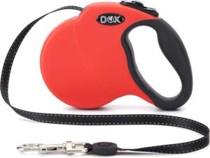 Lee más sobre el artículo <a href="https://amazon.es/dp/B07FZM51PH?tag=techbeautydeals-21" target="_blank">Resume el contenido de DDOXX Reflective Roll Dog Leash Sizes for Dogs | Small and Large Dogs | Extendable Dog Leash | Dog Accessories | Red S | 4 m | up to 10 kg, Meter 5 m en español y en sólo 10 palabras</a>