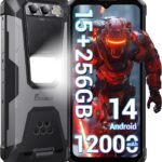 Lee más sobre el artículo <a href="https://amazon.es/dp/B0FMRYXJY8?tag=techbeautydeals-21" target="_blank">Resume el contenido de FOSSiBOT F106 Pro Unbreakable Android 14 Mobile Phone, 6.58″ HD+ Display, 48MP+20MP Night Vision, Large Battery 12000mAh (30W), 15GB+256GB (1TB), Camping Lamp 512LM Speaker 110db en español y en sólo 10 palabras</a>