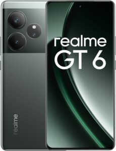 Lee más sobre el artículo <a href="https://amazon.es/dp/B0D2L5BQ7P?tag=techbeautydeals-21" target="_blank">Resume el contenido de realme GT 6 5G Mobile Phone 8+256GB, 3rd Generation Snapdragon 8s Processor, 6000 nits Ultra Bright Display, Sony LYT-808 Camera with OIS, SUPERVOOC 120W Charging, Green, without Adapter en español y en sólo 10 palabras</a>
