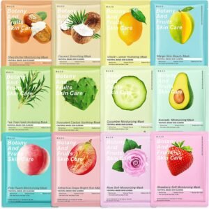 Lee más sobre el artículo <a href="https://amazon.es/dp/B0CY2NXHRT?tag=techbeautydeals-21" target="_blank">Resume el contenido de 12 Pieces Daily Care Face Mask, Moisturizing Face Mask, Soothing, Repairing Moisturizing Facial Mask, Moisturizing and Nourishing, Face Mask Kit for Men and Women en español y en sólo 10 palabras</a>