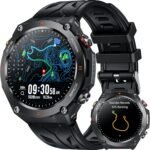 Lee más sobre el artículo <a href="https://amazon.es/dp/B0DZGY1BLP?tag=techbeautydeals-21" target="_blank">Resume el contenido de Men’s Smartwatch with GPS: 1.45″ Smart Watch with Bluetooth Calls Compass 650mAh Digital Watch with Blood Pressure Heart Rate Monitor SpO2 Sleep Pedometer 100+ Sports for Android iOS en español y en sólo 10 palabras</a>