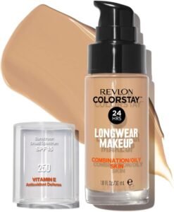Lee más sobre el artículo <a href="https://amazon.es/dp/B00VX6U97E?tag=techbeautydeals-21" target="_blank">Resume el contenido de REVLON – ColorStay Makeup Foundation SPF 15, with Vitamin E, Medium-High Coverage, Long Lasting, Matte Finish, Water Resistant, for Mixed-Oily Skin, Shade 250, Fresh Beige – 30ml en español y en sólo 10 palabras</a>