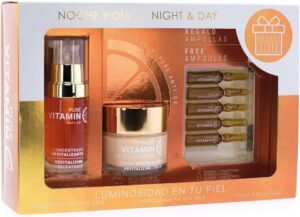 Lee más sobre el artículo <a href="https://amazon.es/dp/B08L8Q3GMT?tag=techbeautydeals-21" target="_blank">Resume el contenido de Vitamin C Pure Anti-Ox Anti-Aging Gift Pack | 3 Products, Cream 60ml, Serum 30ml, 5 Ampoules Gift | Anti-Wrinkle Treatment | All Skin Types | Cruelty Free en español y en sólo 10 palabras</a>