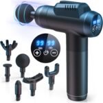 Lee más sobre el artículo <a href="https://amazon.es/dp/B0BVBJ8VSH?tag=techbeautydeals-21" target="_blank">Resume el contenido de Muscle Massage Gun, Cervical and Back Massager, 99 Adjustable Levels, 6 Massage Heads, LCD Display and Type-C Charging, Professional Massage Gun for Muscle Pain Relief en español y en sólo 10 palabras</a>