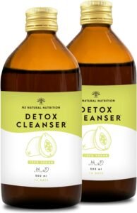 Lee más sobre el artículo <a href="https://amazon.es/dp/B0BHDTZHN5?tag=techbeautydeals-21" target="_blank">Resume el contenido de N2 Natural Nutrition. DETOX Duo Natural Formula Green Tea, Dandelion, Guarana, Papaya, Java Tea, Matte, Black Currant, Rhubarb, 2 Bottles x 500 ml. VEGAN. CE. en español y en sólo 10 palabras</a>