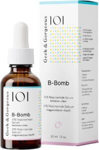 Lee más sobre el artículo <a href="https://amazon.es/dp/B08NW4189G?tag=techbeautydeals-21" target="_blank">Resume el contenido de Geek & Gorgeous – B-Bomb B3 Serum with 10% Niacinamide, High Dose, Works Against Enlarged Pores and Impurities, Ideal for Acne Treatment, for Combined and Oily Skin, 30ml en español y en sólo 10 palabras</a>