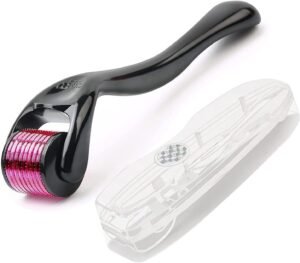 Lee más sobre el artículo <a href="https://amazon.es/dp/B0CDC1K81Q?tag=techbeautydeals-21" target="_blank">Resume el contenido de Dermaroller 0.5 mm, Dermaroller Hair, 540 Titanium Microneedle Roller, Beard Roller for Face, Beard Hair Growth, Facial Dermaroller Men and Women en español y en sólo 10 palabras</a>