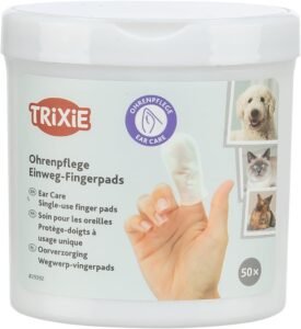 Lee más sobre el artículo <a href="https://amazon.es/dp/B082BD85K6?tag=techbeautydeals-21" target="_blank">Resume el contenido de TRIXIE Disposable Ear Care Pads for Dogs, Cats and Small Animals with Aloe Vera and Witch Hazel, Gentle Ear Care, 50 Count en español y en sólo 10 palabras</a>