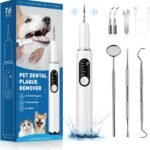 Lee más sobre el artículo <a href="https://amazon.es/dp/B0F7RSMFW3?tag=techbeautydeals-21" target="_blank">Resume el contenido de Ultrasonic Dog Toothbrush, 5 Cleaning Modes Tartar Remover for Dog Teeth Cleaning, Water IPX6 Teeth Cleaner Against Tartar, Bad Breath and Gingivitis, for Dogs/Cats en español y en sólo 10 palabras</a>