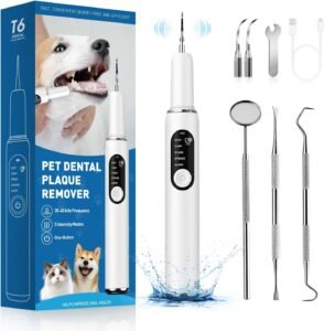 Lee más sobre el artículo <a href="https://amazon.es/dp/B0F7RSMFW3?tag=techbeautydeals-21" target="_blank">Resume el contenido de Ultrasonic Dog Toothbrush, 5 Cleaning Modes Tartar Remover for Dog Teeth Cleaning, Water IPX6 Teeth Cleaner Against Tartar, Bad Breath and Gingivitis, for Dogs/Cats en español y en sólo 10 palabras</a>