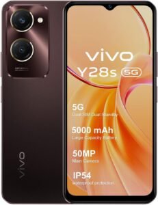 Lee más sobre el artículo <a href="https://amazon.es/dp/B0DNFB4D6H?tag=techbeautydeals-21" target="_blank">Resume el contenido de vivo Y28s Smartphone 5G, 4GB RAM+128GB ROM, 50MP Main Camera, 5000mAh Battery, 6.56″ 90Hz TFTLCD, IP54 Dust and Water Resistance, 2.5D Curved Design, Dual Sim,Android 14, Brown en español y en sólo 10 palabras</a>