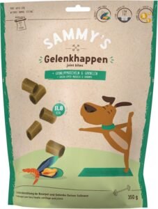 Lee más sobre el artículo <a href="https://amazon.es/dp/B09KC2P76H?tag=techbeautydeals-21" target="_blank">Resume el contenido de Sammy`S Bites Joint Dog Snacks Sammy’S 0.35kg Pies, Mussels, Shrimp en español y en sólo 10 palabras</a>