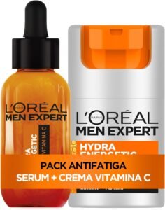 Lee más sobre el artículo <a href="https://amazon.es/dp/B0CVL7VP75?tag=techbeautydeals-21" target="_blank">Resume el contenido de L’Oréal Men Expert Hydra Energetic Routine for Men, Vitamin C Serum 30ml and Anti-Fatigue Moisturizing Cream 50ml en español y en sólo 10 palabras</a>