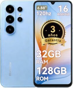 Lee más sobre el artículo <a href="https://amazon.es/dp/B0FX9LV4TJ?tag=techbeautydeals-21" target="_blank">Resume el contenido de Blackview WAVE 10 Mobile Phone Cheap Good Android 16.6.88″ 120Hz,32+13MP 32+128GB/2TB TF Cellphones,Smartphone Free Offer 5000mAh/3.5mm/WiFi 5G/Face ID/Fingerprint Lock, 3 Years Warranty en español y en sólo 10 palabras</a>