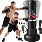 Lee más sobre el artículo <a href="https://amazon.es/dp/B0FBFX4RL5?tag=techbeautydeals-21" target="_blank">Resume el contenido de Punching Bag Adults, 180 cm Boxing Bags Standing on Gloves and Air Pump, Punching Ball Inflatable Training for Karate, Kickboxing, PVC Fitness Boxing Ideal Gift en español y en sólo 10 palabras</a>