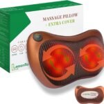 Lee más sobre el artículo <a href="https://amazon.es/dp/B0CPZVBCVC?tag=techbeautydeals-21" target="_blank">Resume el contenido de Neck Massager and Back, Electric Cushion with Heat and an Extra Cover (Brown) – Neck Pillow and Neck Pillow, Two-Way Shiatsu Massage with 8 Rollers, Ideal for Home, Office, Car or Travel en español y en sólo 10 palabras</a>