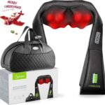 Lee más sobre el artículo <a href="https://amazon.es/dp/B0CF21MFF1?tag=techbeautydeals-21" target="_blank">Resume el contenido de cotsoco Cordless Neck Shoulder Massager Shiatsu Massage Device with Heat Portable Neck Back Pain Relief Electric Massage for Women Men Brown en español y en sólo 10 palabras</a>