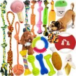 Lee más sobre el artículo <a href="https://amazon.es/dp/B099DSFPL8?tag=techbeautydeals-21" target="_blank">Resume el contenido de 19 Pcs Dog Chew Toy, Durable Chew Rope, Interactive Cotton Rope Toy with Knot for Chewing to Keep a Dog Healthy en español y en sólo 10 palabras</a>