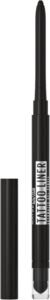 Lee más sobre el artículo <a href="https://amazon.es/dp/B08X5BSKXS?tag=techbeautydeals-21" target="_blank">Resume el contenido de Maybelline New York Tattoo Liner Eye Pencil Tattoo Effect Waterproof 020 Black en español y en sólo 10 palabras</a>