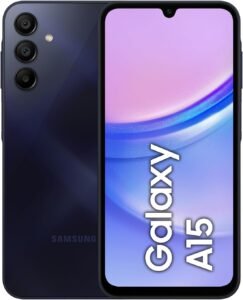 Lee más sobre el artículo <a href="https://amazon.es/dp/B0CV7R71NY?tag=techbeautydeals-21" target="_blank">Resume el contenido de Samsung Galaxy A15 256 GB – LTE Mobile Phone, Android Smartphone, Fast Charging, with 8 GB of RAM, Black (Spanish Version) en español y en sólo 10 palabras</a>