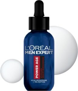 Lee más sobre el artículo <a href="https://amazon.es/dp/B0BPMLNK5S?tag=techbeautydeals-21" target="_blank">Resume el contenido de L’Oréal Paris Men Expert Anti-Aging Serum with Hyaluronic Acid, Suitable for Tired and Matte Skin, Power Age, 1 x 30 ml en español y en sólo 10 palabras</a>