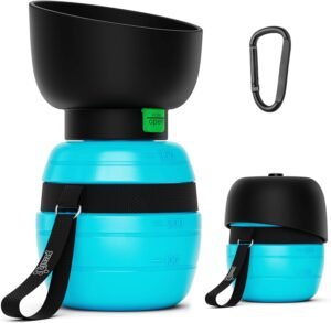 Lee más sobre el artículo <a href="https://amazon.es/dp/B0CT89DDBX?tag=techbeautydeals-21" target="_blank">Resume el contenido de Pecute Water Bottle for Dogs with Collapsible Water Bowl 350ML,Portable Dog Drinker Non-Drip Water Bowls for Pets Traveling en español y en sólo 10 palabras</a>