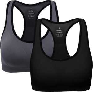Lee más sobre el artículo <a href="https://amazon.es/dp/B073ZR3JV1?tag=techbeautydeals-21" target="_blank">Resume el contenido de ANGOOL Sports Bra Removable Pads Yoga Run Bra for Women en español y en sólo 10 palabras</a>