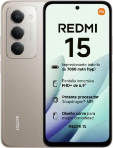 Lee más sobre el artículo <a href="https://amazon.es/dp/B0FH2ZJ7QM?tag=techbeautydeals-21" target="_blank">Resume el contenido de XIAOMI REDMI 15 – 8+256GB Smartphone, 50MP Dual Camera with AI, 6.9″ FHD+ Immersive Display, Snapdragon 685, 33W Quick Charge, Charger Not Included, Grey (ES Version) en español y en sólo 10 palabras</a>