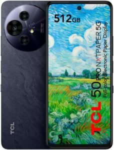 Lee más sobre el artículo <a href="https://amazon.es/dp/B0DB1JMM3P?tag=techbeautydeals-21" target="_blank">Resume el contenido de TCL 50 Pro NXTPAPER 5G Smartphone 6.8 Inches Higher Eye Comfort (FHD+ Display, 16GB (8+8) – 512GB, Expandable MicroSD, Dual SIM, 32MP Camera, 5010mAh Battery, Android 14.) Moon Gray en español y en sólo 10 palabras</a>