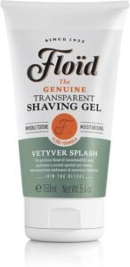 Lee más sobre el artículo <a href="https://amazon.es/dp/B0BWF68F81?tag=techbeautydeals-21" target="_blank">Resume el contenido de Floid Vetyver Splash Clear Shaving Gel (150ml) – Glycerin Shaving Cream to Protect and Hydrate Skin, Energizing Scent Gentle Shaving Soap en español y en sólo 10 palabras</a>
