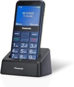 Lee más sobre el artículo <a href="https://amazon.es/dp/B0968BPLD1?tag=techbeautydeals-21" target="_blank">Resume el contenido de Panasonic KX-TU155EXCN 2G Mobile Phone for Elderly, Priority Call, Big Button Phone, Compatible with Hearing Aids, Bluetooth, FM Radio, Camera, Charging Dock, Blue en español y en sólo 10 palabras</a>