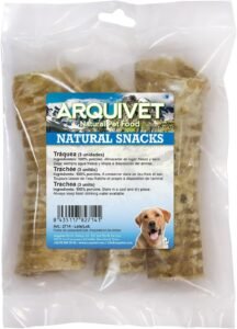 Lee más sobre el artículo <a href="https://amazon.es/dp/B071JF8JQX?tag=techbeautydeals-21" target="_blank">Resume el contenido de Arquivet – Trachea for Dogs – Bag 3 pcs – 100% Natural Snacks for Dogs en español y en sólo 10 palabras</a>