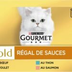 Lee más sobre el artículo <a href="https://amazon.es/dp/B086VPKL75?tag=techbeautydeals-21" target="_blank">Resume el contenido de Gourmet Gold, Regal Sauces, Box, Cat, Beef, Chicken, Salmon, Tuna, 12 x 85 g en español y en sólo 10 palabras</a>