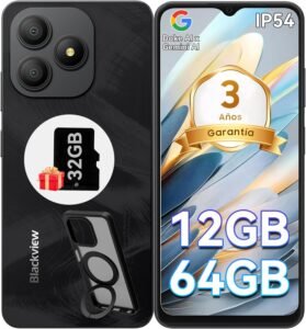 Lee más sobre el artículo <a href="https://amazon.es/dp/B0FLCHHHM2?tag=techbeautydeals-21" target="_blank">Resume el contenido de Blackview Wave 9C Android 15 Smartphone with Phone Case, Cheap Mobile Phones 12GB+64GB/2TB TF, Smartphones IP54 6.56″, Octa-Core Phone, Dual SIM, 13+8MP, Face ID, Fingerprint, OTG, GPS en español y en sólo 10 palabras</a>