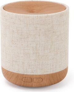Lee más sobre el artículo <a href="https://amazon.es/dp/B0D5Y34ZJF?tag=techbeautydeals-21" target="_blank">Resume el contenido de 200ml Essential Oil Diffuser with Fabric Cover and Night Lamp, Ultrasonic Aroma Diffuser, Humidifier with Lights, Room Decor, Small Humidifier for en español y en sólo 10 palabras</a>