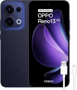 Lee más sobre el artículo <a href="https://amazon.es/dp/B0DVGC4WCD?tag=techbeautydeals-21" target="_blank">Resume el contenido de RENO13 5G/MTK DIMENSITY 8350 /256GB/12GB/6.6″/50MP/5.600MAH/80W BLUE + USB-C CABLE en español y en sólo 10 palabras</a>