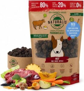Lee más sobre el artículo <a href="https://amazon.es/dp/B0BN3QBKWP?tag=techbeautydeals-21" target="_blank">Resume el contenido de Naturalis Smart 80 Barf Dog Food, 500g, Beef, No Additives, Grain Free, Soy Free, Gluten Free, 100% Natural, Air Dried en español y en sólo 10 palabras</a>